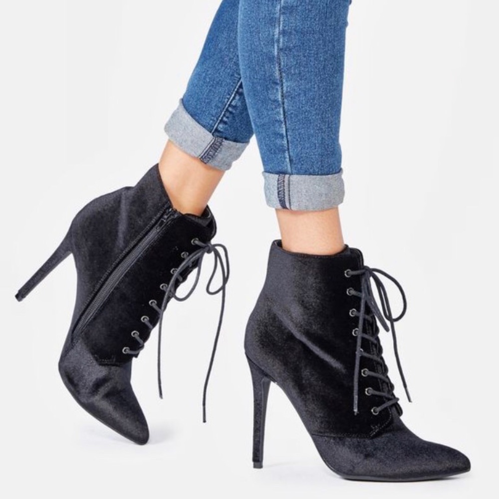 JustFab Heeled Booties